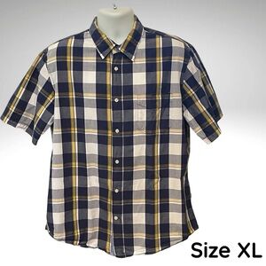 Alexander Julian Colours Men’s Button-Down Shirt – Size XL